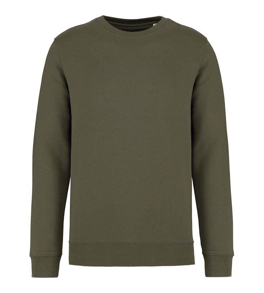 Unisex Crew Neck Sweatshirt | ORGANIC KHAKI